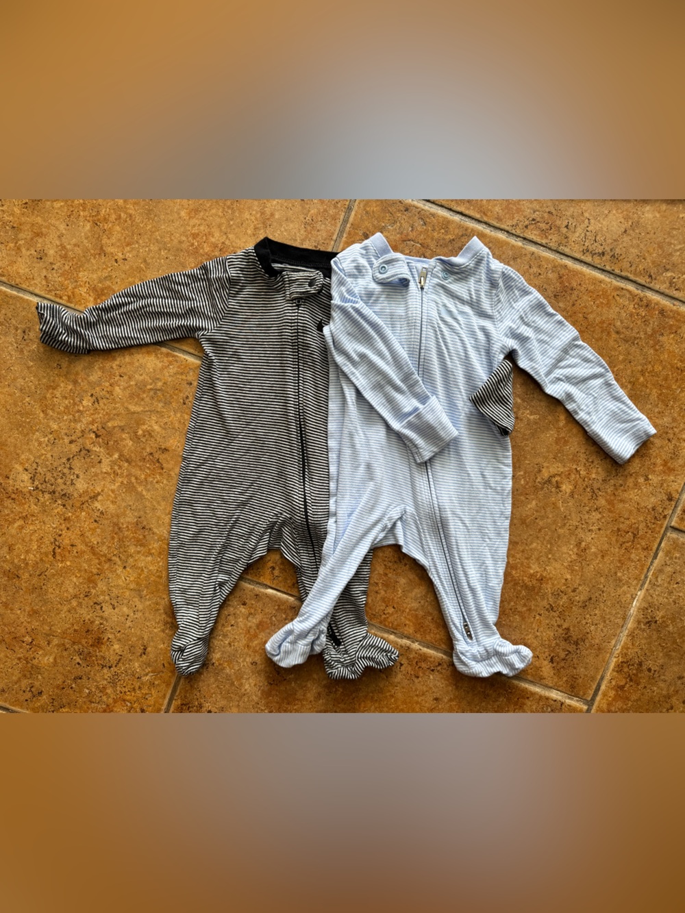 Nike - set of 2, striped onesies